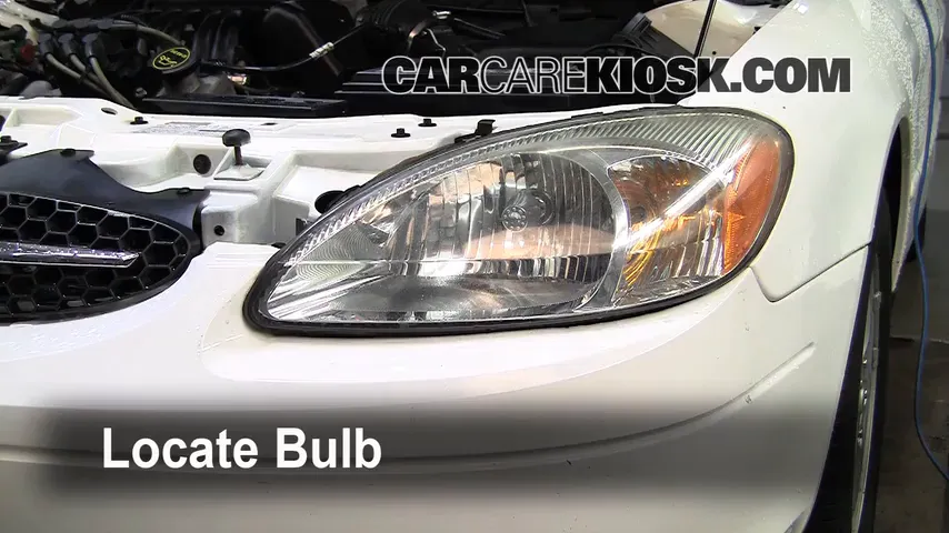 2002 Ford Taurus SE 2-Valve 3.0L V6 Lights Headlight (replace bulb)